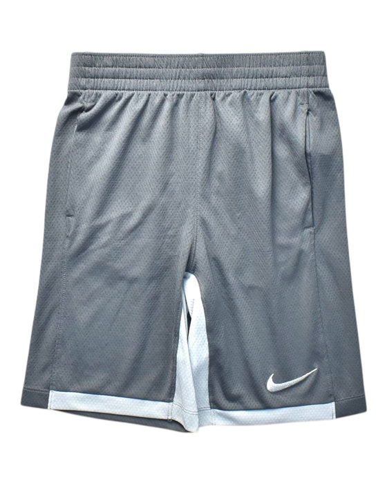 A Grey Active Shorts from Nike in size 10Y for boy. (Front View)