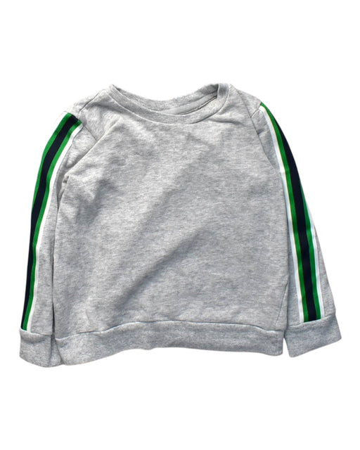 A Grey Crewneck Sweatshirts from Seed in size 6T for boy. (Front View)