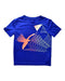 A Blue Short Sleeve T Shirts from Under Armour in size 5T for boy. (Front View)