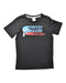 A Black Short Sleeve T Shirts from Puma in size 4T for boy. (Front View)
