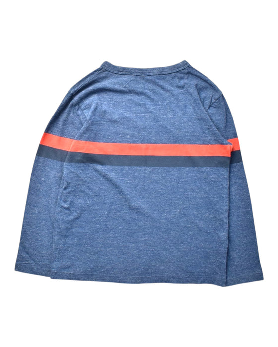A Navy Long Sleeve T Shirts from Country Road in size 6T for boy. (Back View)