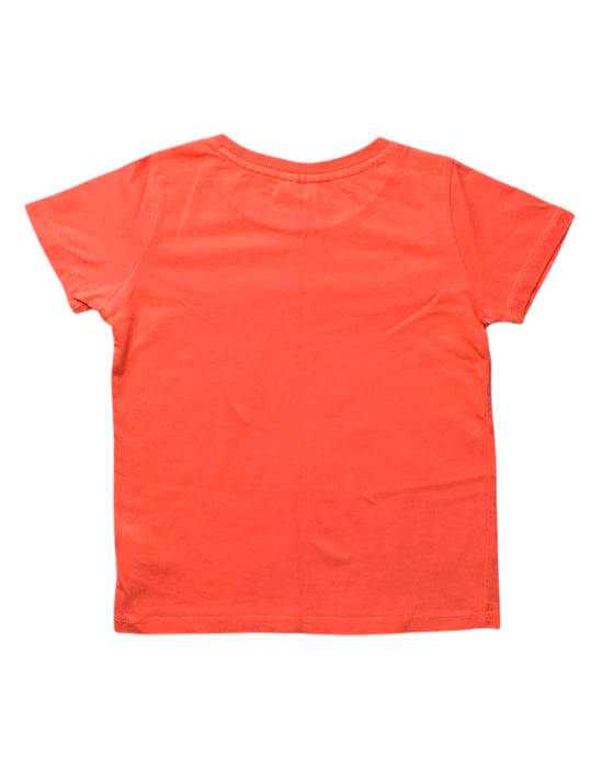 A Orange Short Sleeve T Shirts from Seed in size 5T for girl. (Back View)