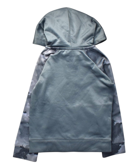 A Blue Lightweight Jackets from Under Armour in size 4T for boy. (Back View)