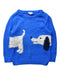 A Blue Knit Sweaters from Seed in size 4T for boy. (Front View)