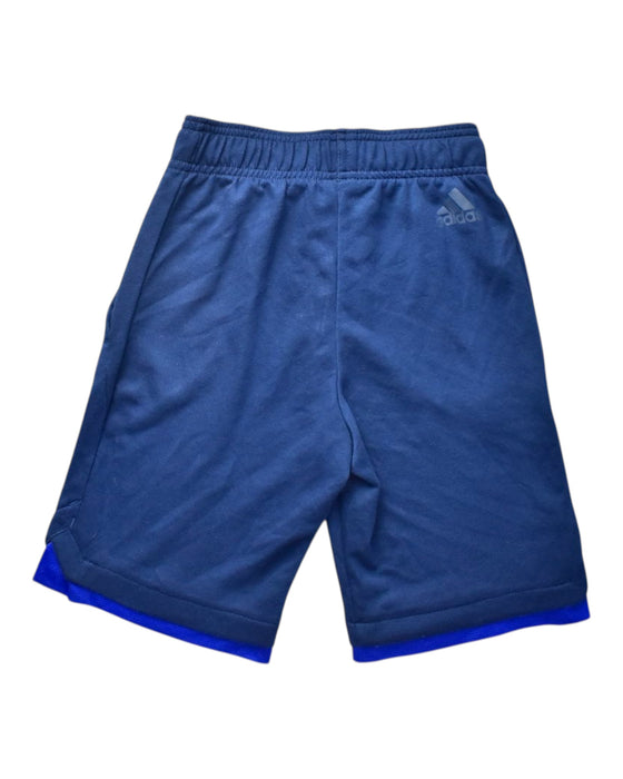 A Blue Active Shorts from Adidas in size 5T for boy. (Back View)