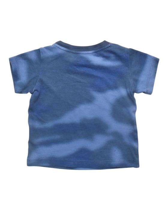 A Blue Short Sleeve T Shirts from Adidas in size 6-12M for boy. (Back View)