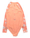 A Peach Rash Guards from Roxy in size 12Y for girl. (Back View)