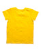 A Yellow Short Sleeve T Shirts from Seed in size 6-12M for boy. (Back View)