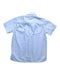 A Blue Short Sleeve Shirts from Gingersnaps in size 4T for boy. (Back View)