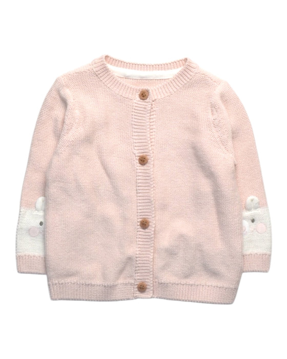 A Pink Cardigans from Mothercare in size 3-6M for girl. (Front View)