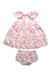 A Multicolour Dress Sets from Sergent Major in size 6-12M for girl. (Front View)