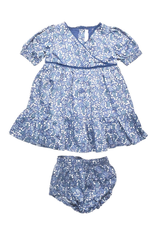 A Blue Dress Sets from Sergent Major in size 6-12M for girl. (Front View)