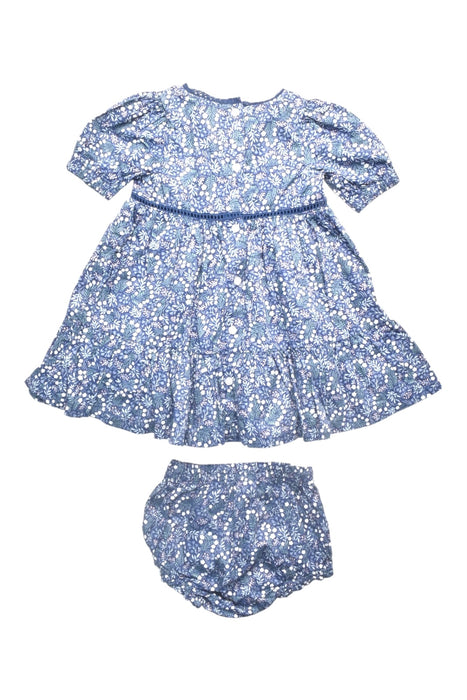 A Blue Dress Sets from Sergent Major in size 6-12M for girl. (Back View)