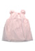A Pink Sleeveless Dresses from Gingersnaps in size 6-12M for girl. (Back View)