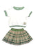 A Multicolour Skirt Sets from Gingersnaps in size 6-12M for girl. (Front View)