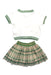 A Multicolour Skirt Sets from Gingersnaps in size 6-12M for girl. (Back View)