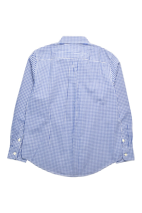 A Blue Long Sleeve Shirts from Ralph Lauren in size 7Y for boy. (Back View)