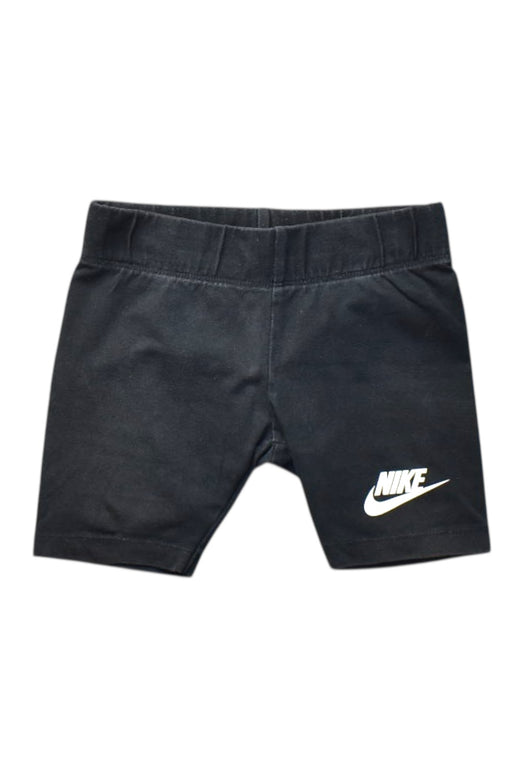 A Black Shorts from Nike in size 4T for girl. (Front View)