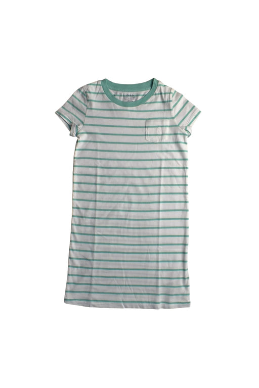 A White Short Sleeve Dresses from Polo Ralph Lauren in size 6T for girl. (Front View)