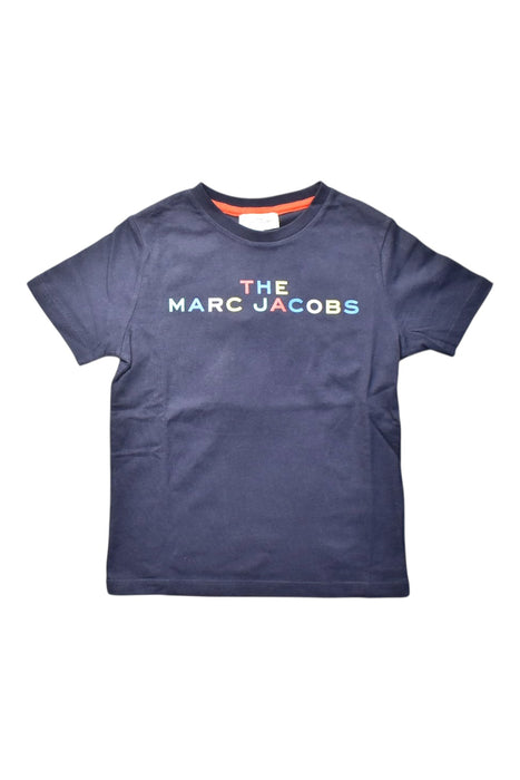 A Navy Short Sleeve T Shirts from Little Marc Jacobs in size 6T for boy. (Front View)