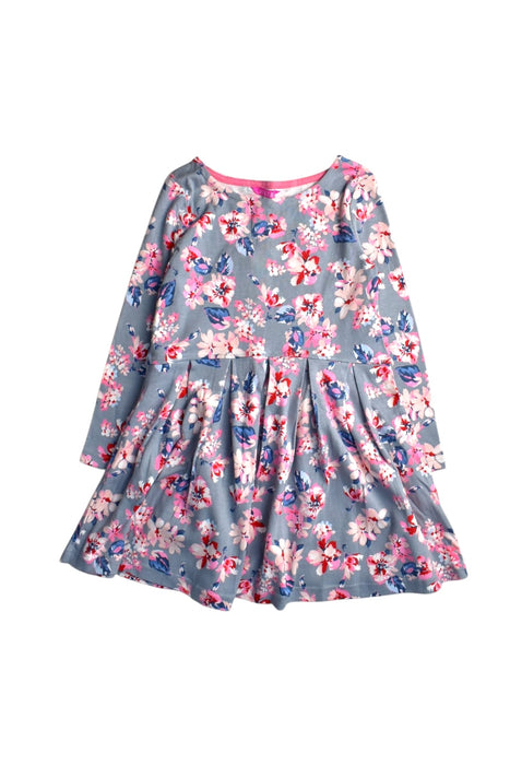 A Multicolour Long Sleeve Dresses from Joules in size 6T for girl. (Front View)