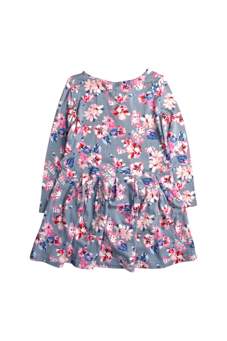 A Multicolour Long Sleeve Dresses from Joules in size 6T for girl. (Back View)