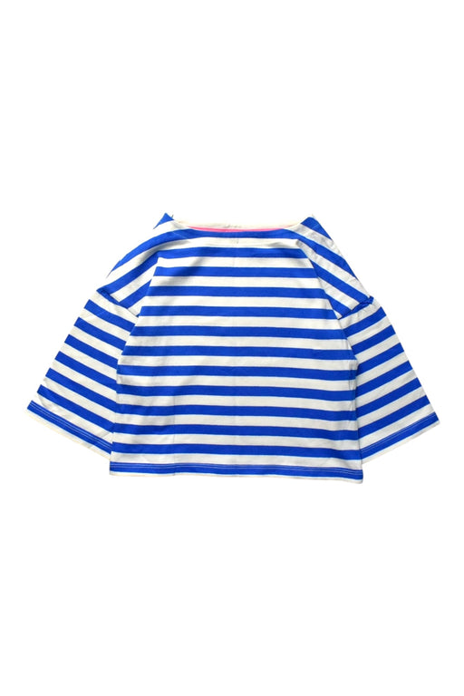 A Blue Long Sleeve Tops from Boden in size 5T for girl. (Front View)
