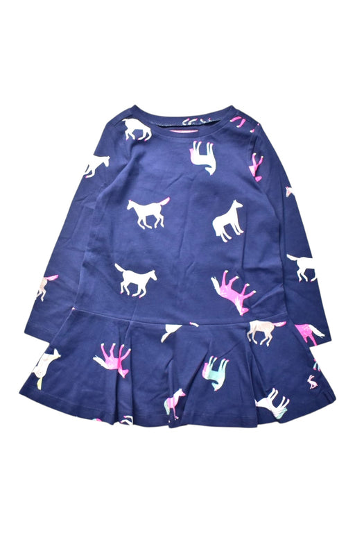 A Navy Long Sleeve Dresses from Joules in size 2T for girl. (Front View)