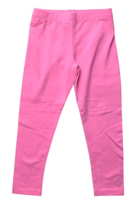 A Pink Leggings from Joules in size 2T for girl. (Front View)