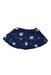 A Navy Short Skirts from Joules in size 2T for girl. (Front View)