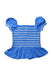 A Blue Short Sleeve Tops from Polo Ralph Lauren in size 6T for girl. (Front View)