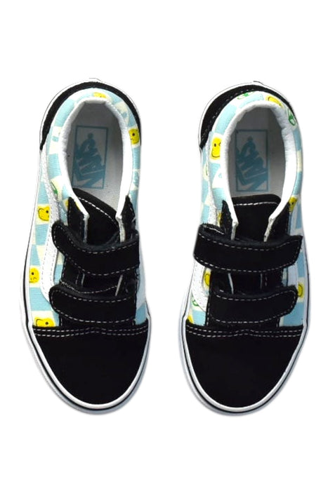 A Multicolour Sneakers from Vans in size 6T for boy. (Back View)