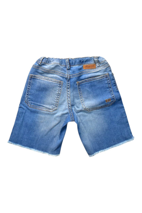 A Blue Shorts from Bonpoint in size 6T for girl. (Back View)