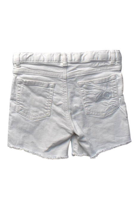 A White Shorts from Bonpoint in size 6T for girl. (Back View)