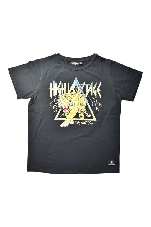 A Black Short Sleeve T Shirts from Rock Your Kid in size 10Y for boy. (Front View)