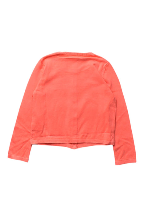 A Pink Cardigans from Bonpoint in size 4T for girl. (Back View)
