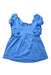 A Blue Sleeveless Tops from Chloe in size 6T for girl. (Front View)