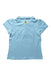 A Blue Short Sleeve Polos from Gucci in size 6T for girl. (Back View)
