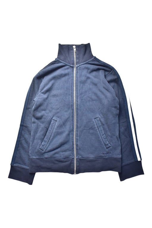 A Navy Lightweight Jackets from Bonpoint in size 10Y for boy. (Front View)