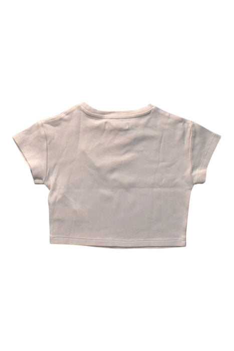 A Beige Short Sleeve T Shirts from Gingersnaps in size 3-6M for girl. (Back View)