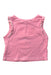 A Pink Sleeveless Tops from Gingersnaps in size 3-6M for girl. (Back View)