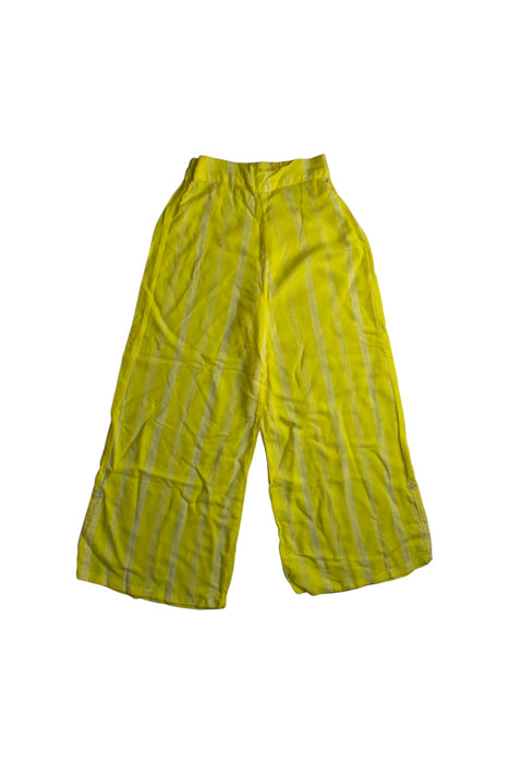 A Yellow Casual Pants from Indigo Kids in size 6T for girl. (Front View)