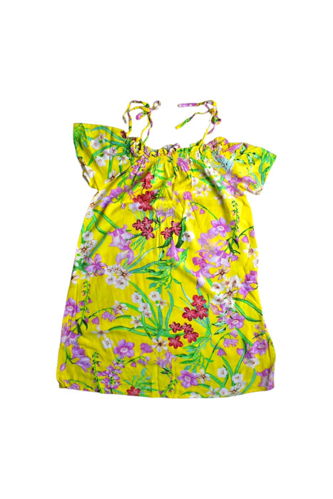 A Multicolour Sleeveless Dresses from Indigo Kids in size 8Y for girl. (Front View)
