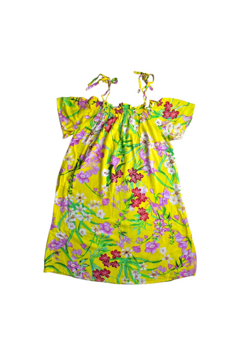 A Multicolour Sleeveless Dresses from Indigo Kids in size 8Y for girl. (Back View)