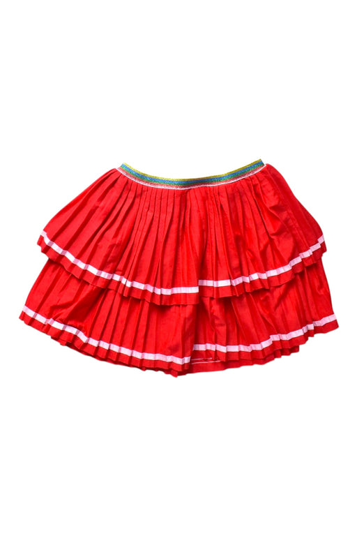 A Red Short Skirts from Du Pareil au même in size 6T for girl. (Front View)