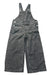 A Black Long Overalls from Sisley in size 6T for girl. (Front View)