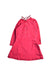 A Red Long Sleeve Dresses from Chateau de Sable in size 4T for girl. (Front View)
