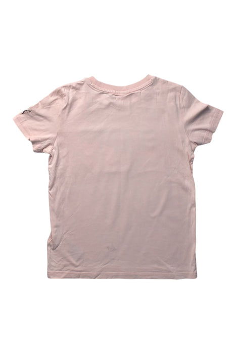 A Pink Short Sleeve T Shirts from Puma in size 9Y for girl. (Back View)