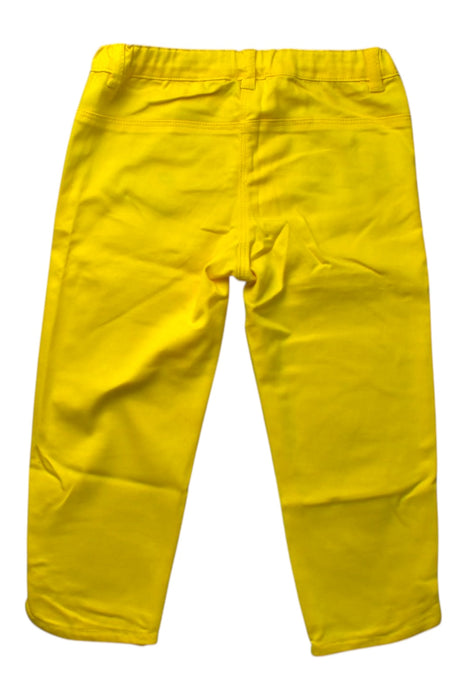 A Yellow Jeans from Chicco in size 8Y for girl. (Back View)