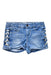 A Blue Shorts from Epic Threads in size 10Y for girl. (Front View)